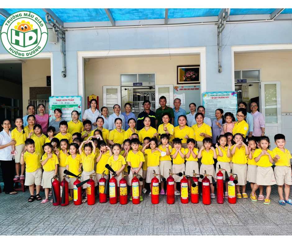TRƯỜNG MG HƯỚNG DƯƠNG TẬP HUẤN CÔNG TÁC PCCC